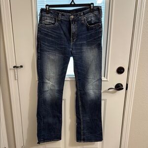Men's Silver Craig Jeans Size 34x32